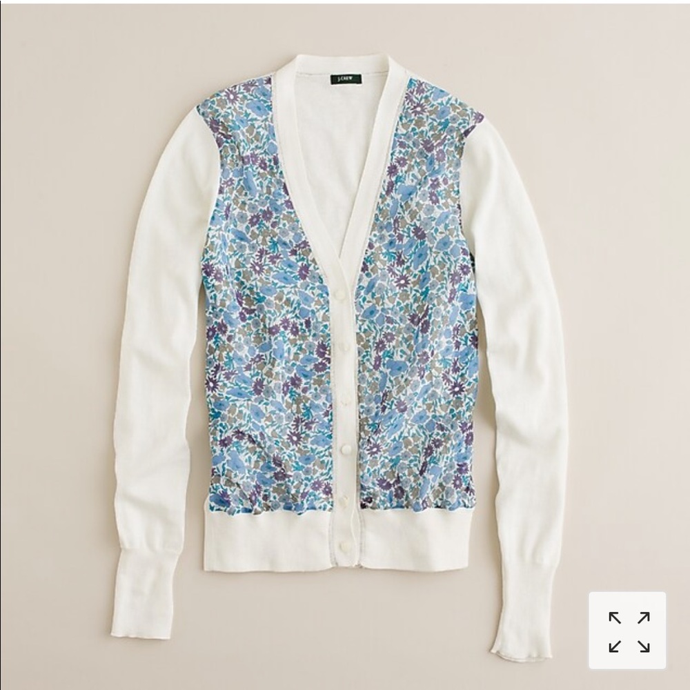 NWOT Jcrew Springlily Cardigan